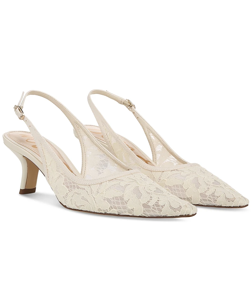 Sam Edelman Women's Bianka Slingback Mesh Pumps