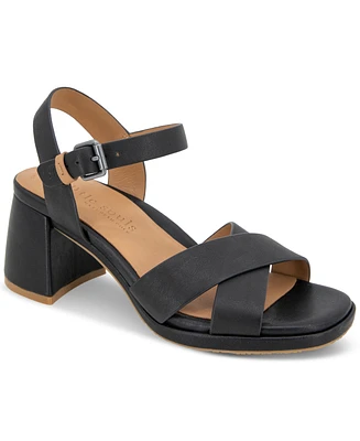 Gentle Souls Women's Rimini Block-Heel Dress Sandals