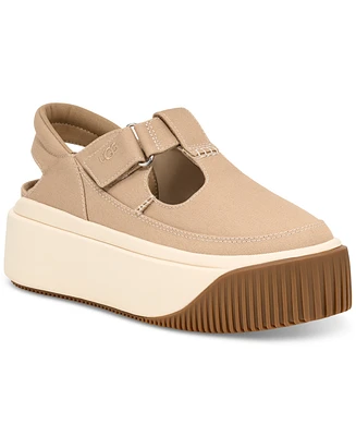 Ugg Women's Ez-Duzzit T-Strap Platform Flats
