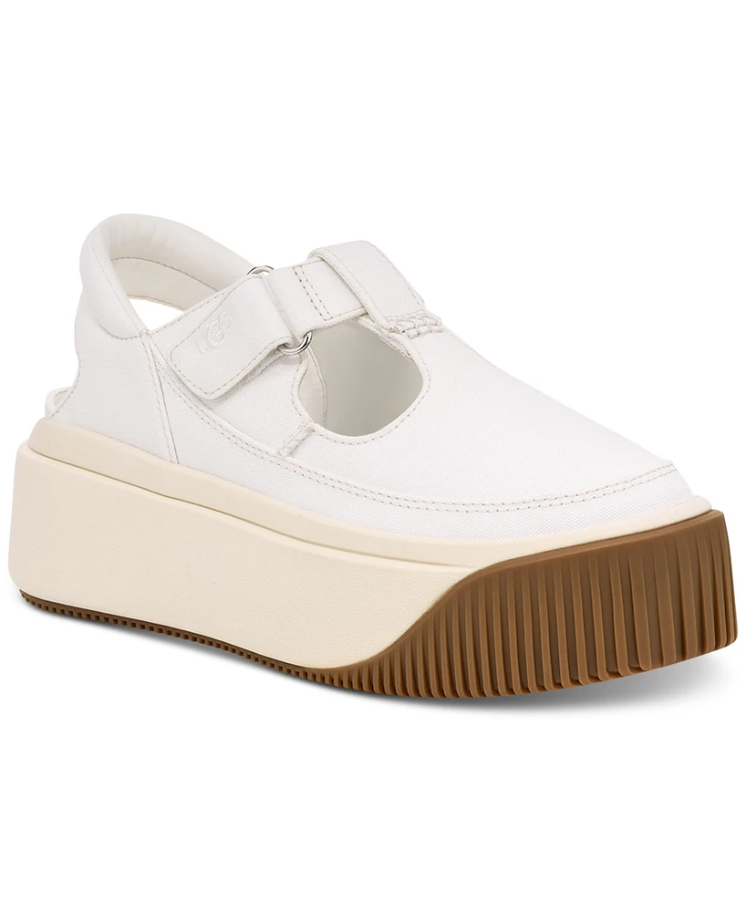 Ugg Women's Ez-Duzzit T-Strap Platform Flats