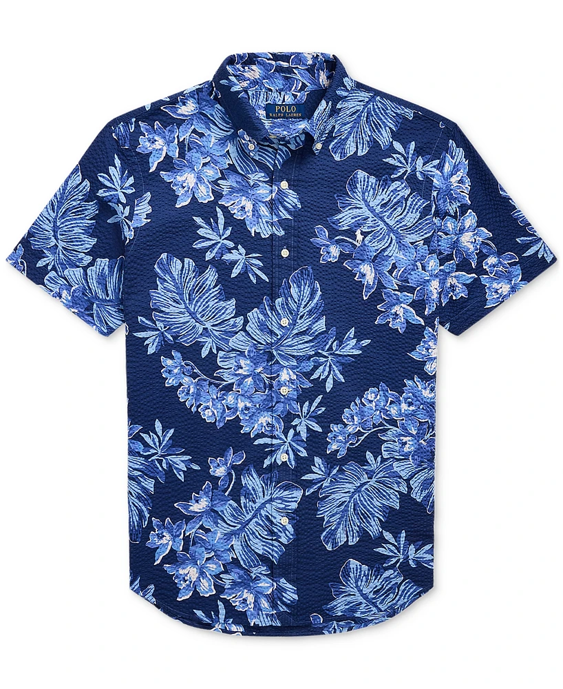 Polo Ralph Lauren Men's Classic-Fit Tropical Seersucker Shirt
