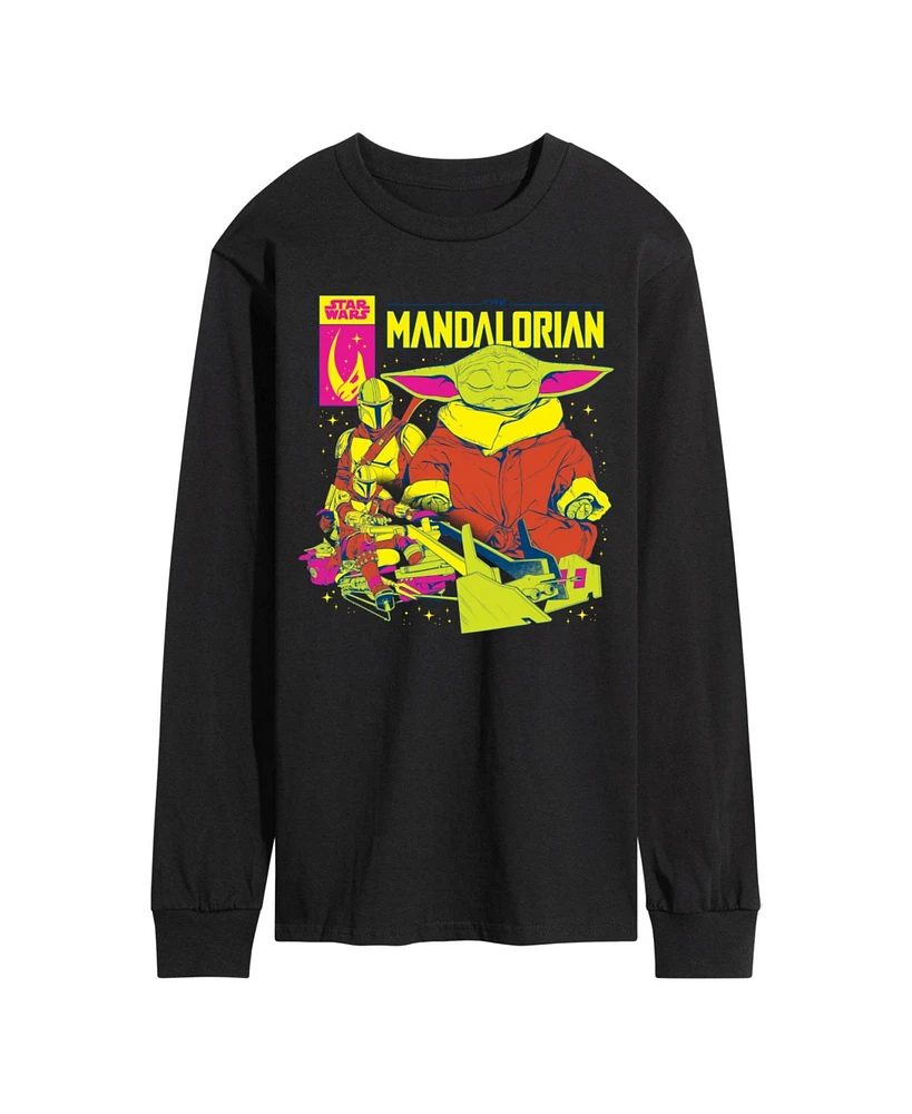 Airwaves Men's The Mandalorian Long Sleeve T-Shirt