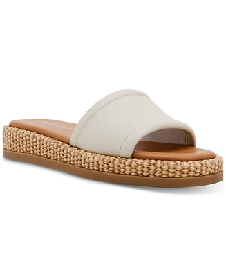 Steve Madden Women's Boardwalk Espadrille Slide Sandals