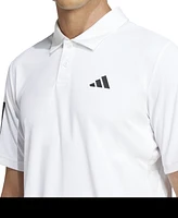 adidas Men's Club Tennis Climacool 3-Stripes Polo Shirt