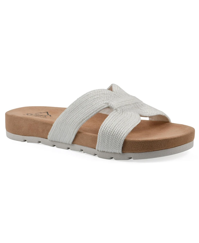 Cliffs by White Mountain Women's Tindra Slip-On Sandals