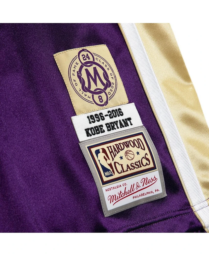 Mitchell & Ness Men's Kobe Bryant Purple Los Angeles Lakers Hall of Fame Class 2020 8 Authentic Jersey