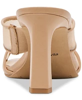 Dolce Vita Women's Gitel Crossband Slide High Heel Dress Sandals