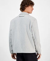 Hugo by Boss Men's Baks Snap-Front Coach Jacket