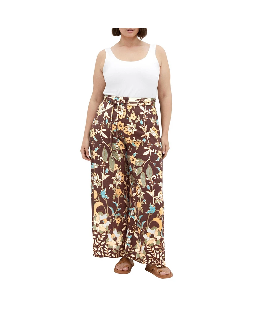 City Chic Plus Florence Placement Pant