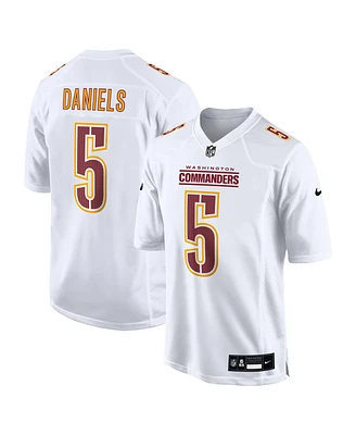 Nike Men's Jayden Daniels Tundra White Washington Commanders Fashion Jersey