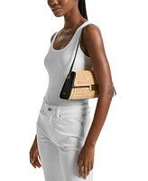 Michael Kors Ludlow Small Woven Convertible Shoulder Bag