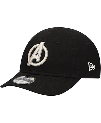 New Era Toddler Black The Avengers 9TWENTY Adjustable Hat