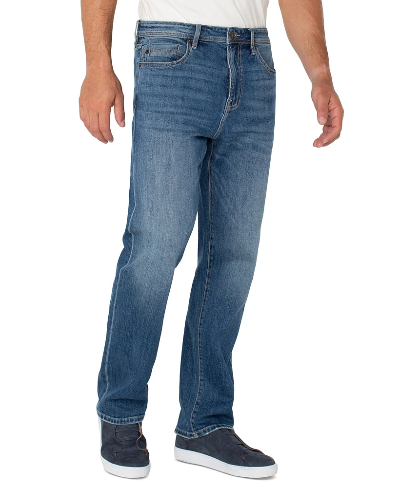 Liverpool Los Angeles Men's Sutton Relaxed Fit Straight Leg Jeans