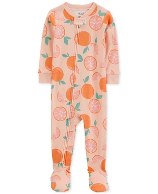 Carter's Baby 1-Piece Snug-Fit Cotton Footed Pajamas