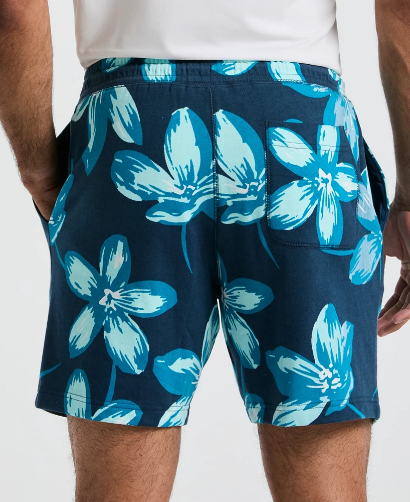 Original Penguin Men's Floral Print French Terry Shorts