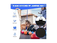 Outdoor Recreational Trampoline with Enclosure Net