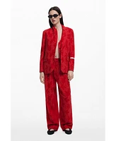 Desigual Women's Contrast blazer