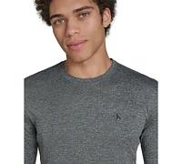 Calvin Klein Men's Monogram Long-Sleeve Swim Rash Guard
