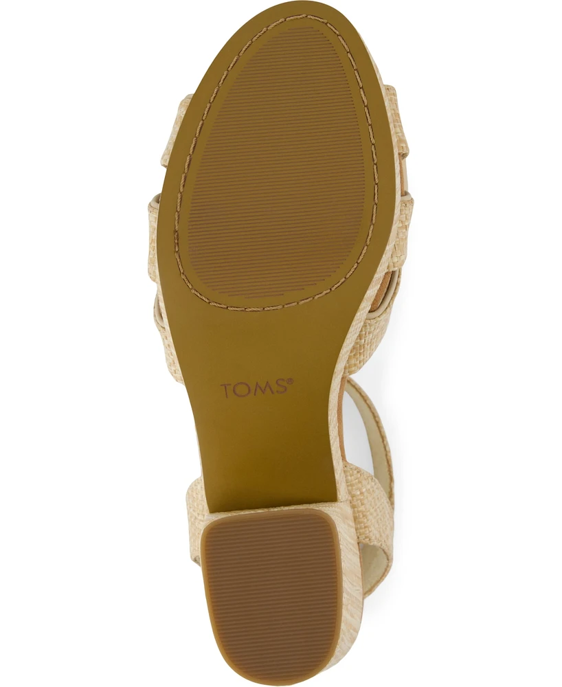 Toms Women's Majorca Open Toe Strappy Sandals