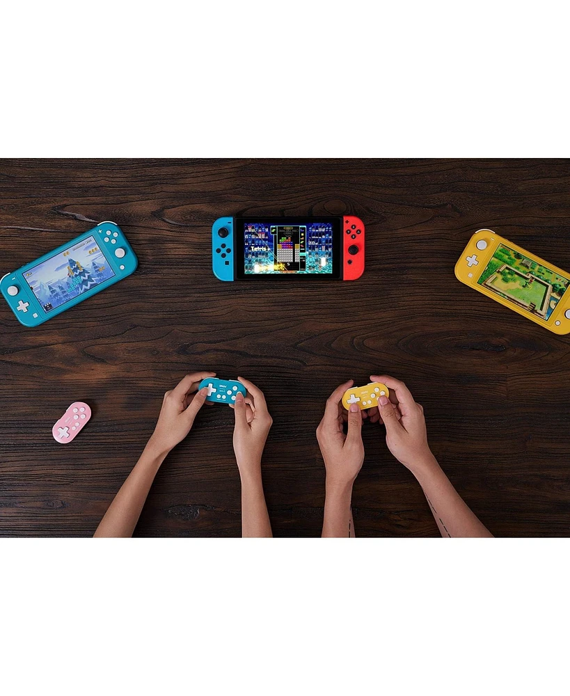 8Bitdo Zero 2 Bluetooth Wireless Gamepad Keychain Sized Mini Controller - Yellow