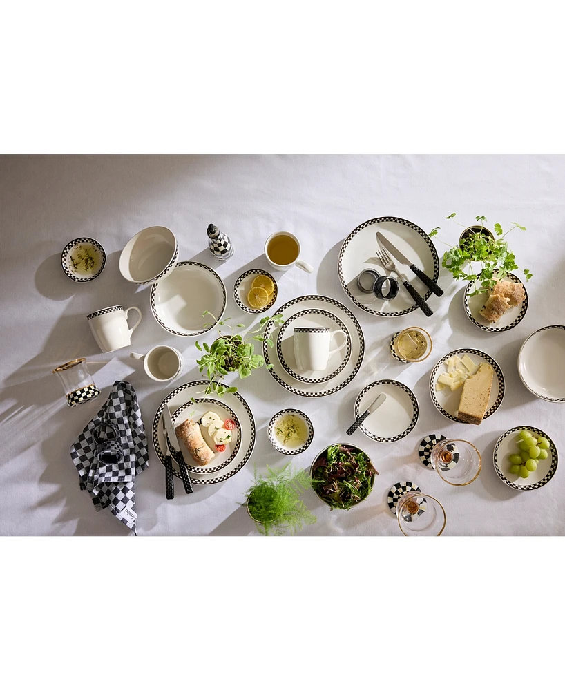 MacKenzie-Childs Courtly Check Everyday Bowls, Set of 4