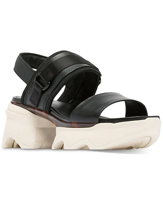 Sorel Kinetic Impact Slip-On Slingback Wedge Sandals