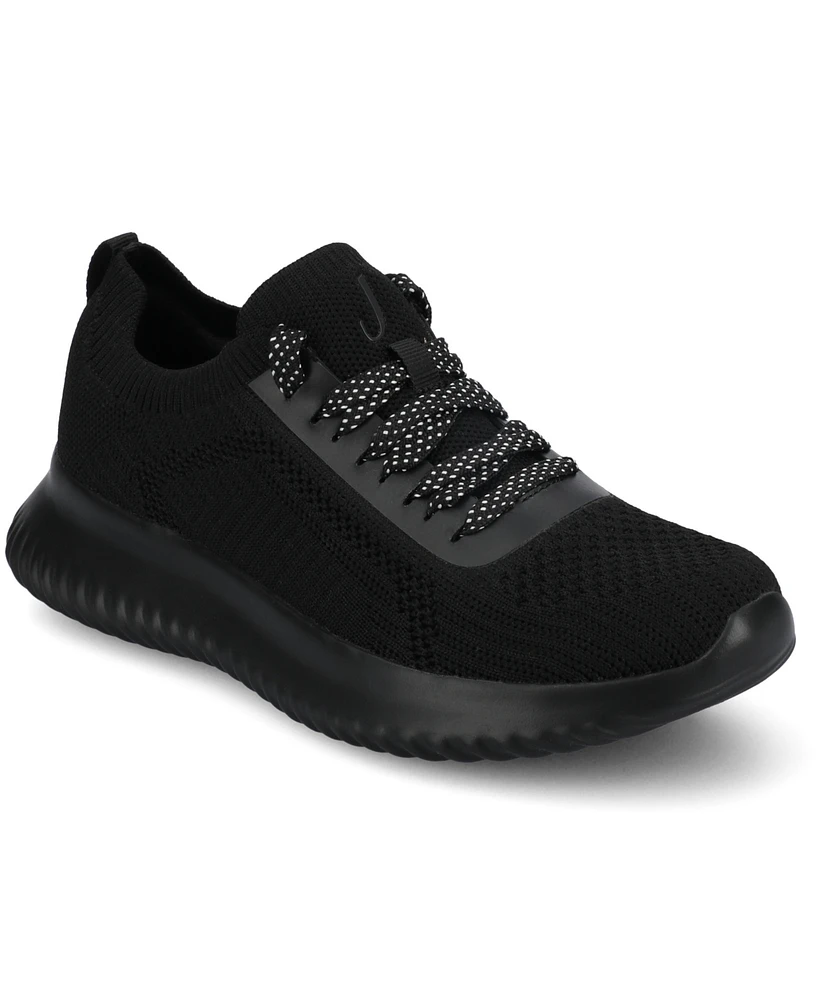 Journee Collection Women's Brena Lace Up Sneakers
