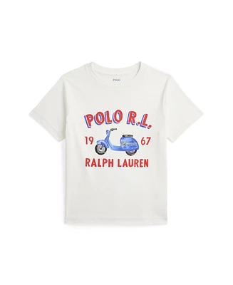 Polo Ralph Lauren Little Boys Logo Jersey T-Shirt