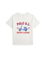 Polo Ralph Lauren Little Boys Logo Jersey T-Shirt