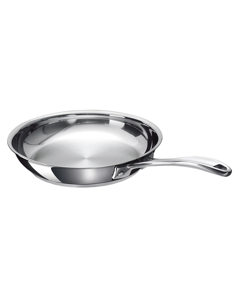 Alva Chef 11" Stainless Steel Frying Pan with Stay-Cool Handle & Induction Ready