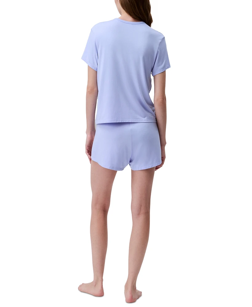 Calvin Klein Women's Short-Sleeve Sleep Tee QS7435