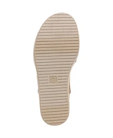 LifeStride Women's Riley Washable Slingback Wedge Sandals