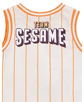 Sesame Street Toddler Boys Mesh Jersey Athletic Tank Top and Basketball Shorts Outfit Set