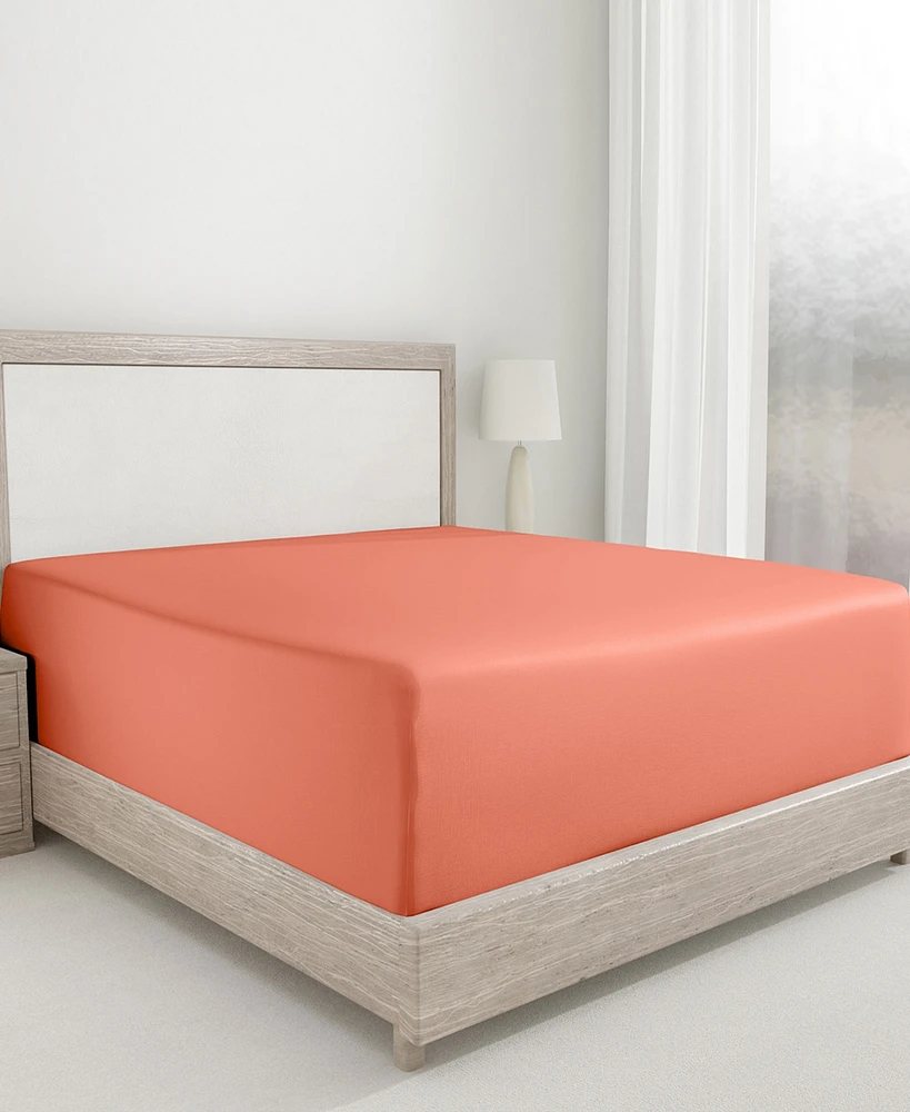 California Design Den Deep Pocket Twin Fitted Sheet Only
