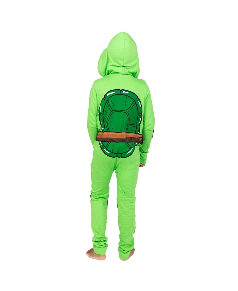 Teenage Mutant Ninja Turtles Zip Up Cosplay Costume Coverall Masks