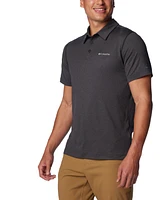 Columbia Men's Carter Short Sleeve Performance Crest Polo