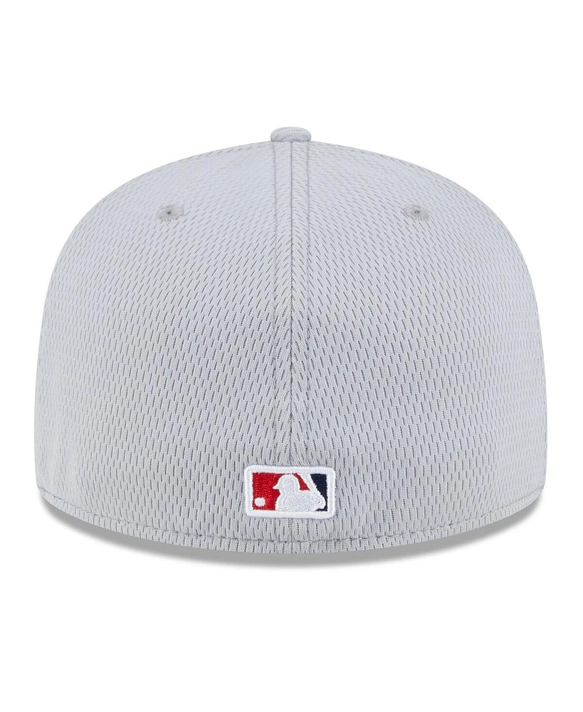 New Era Men's Los Angeles Angels 2025 Mlb Clubhouse 59FIFTY Fitted Hat