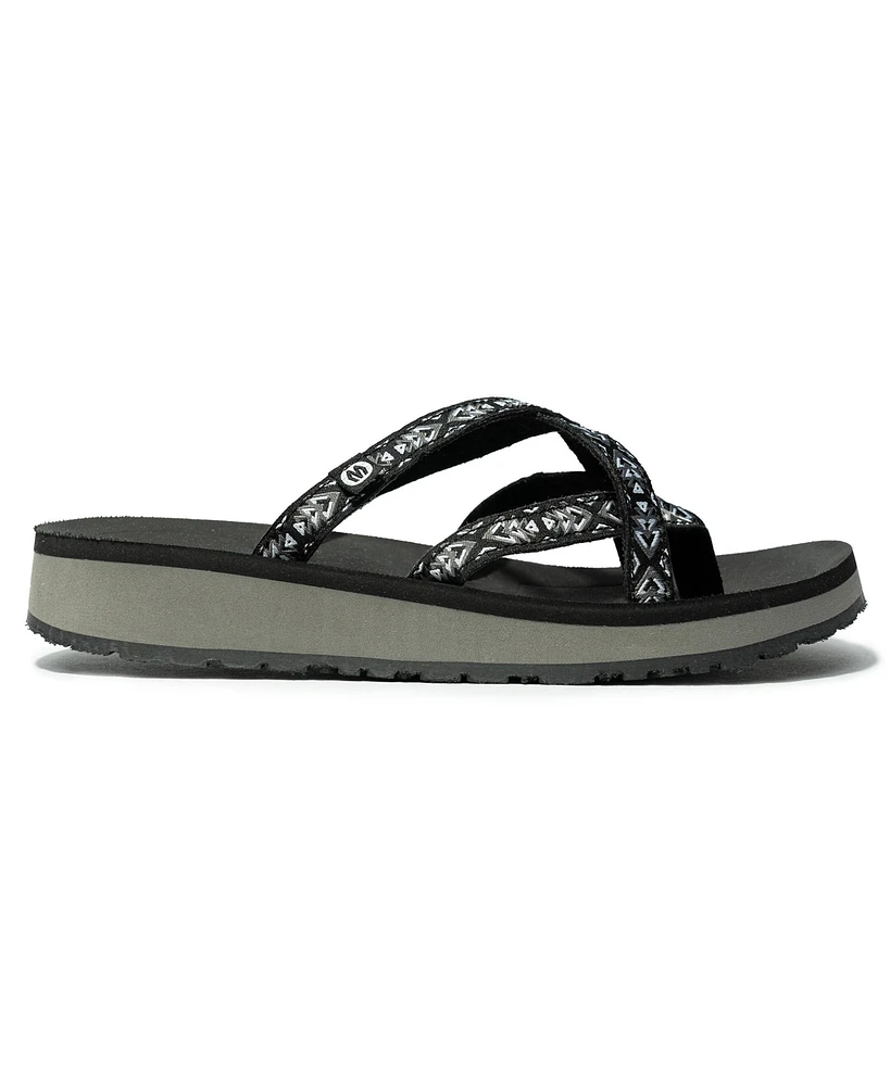 Minnetonka Women's Hanna 2.0 Multi Strap Thong Sandals