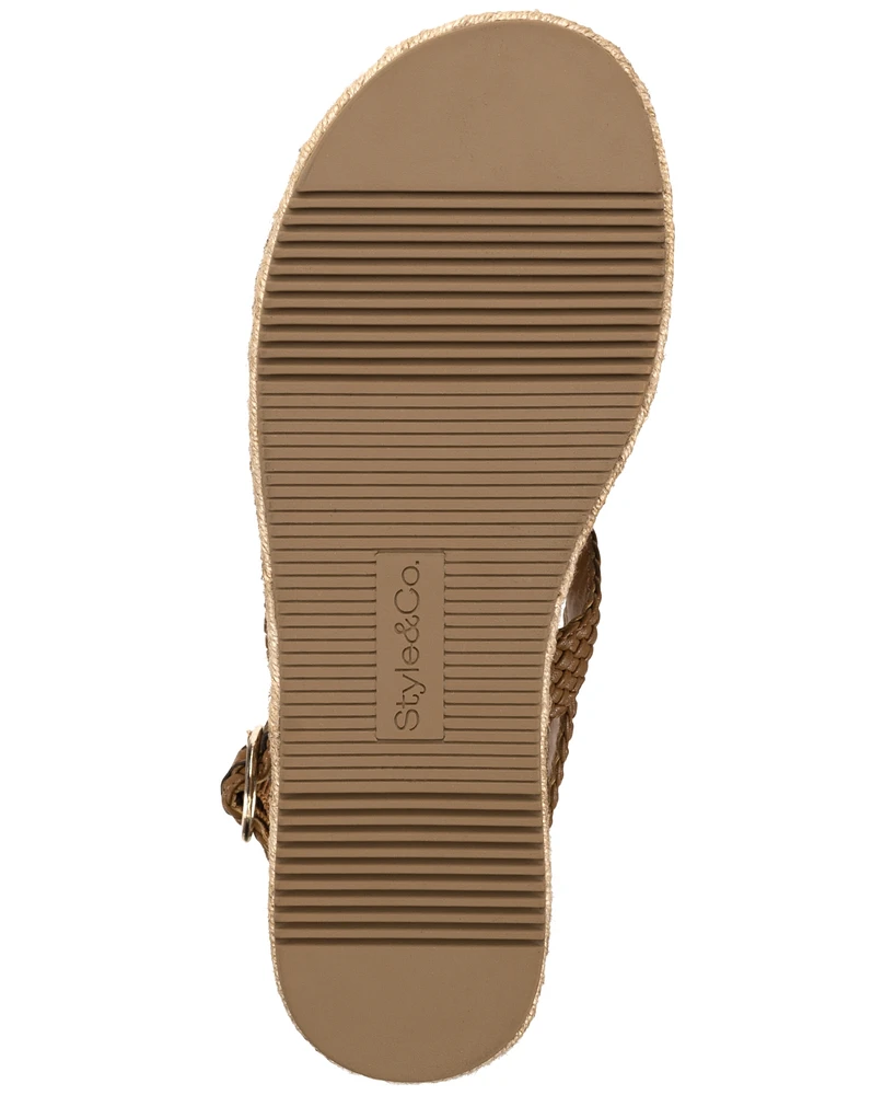 Style & Co Women's Ashlandd Flat Sandals, Created for Macy's