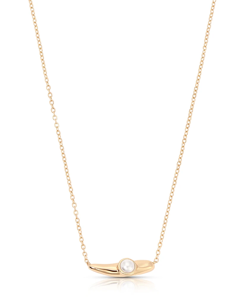 Ettika Liquid Mother of Pearl Necklace