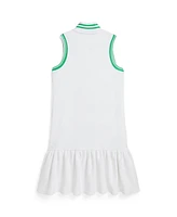Polo Ralph Lauren Big Girls Big Pony Logo Terry Dress