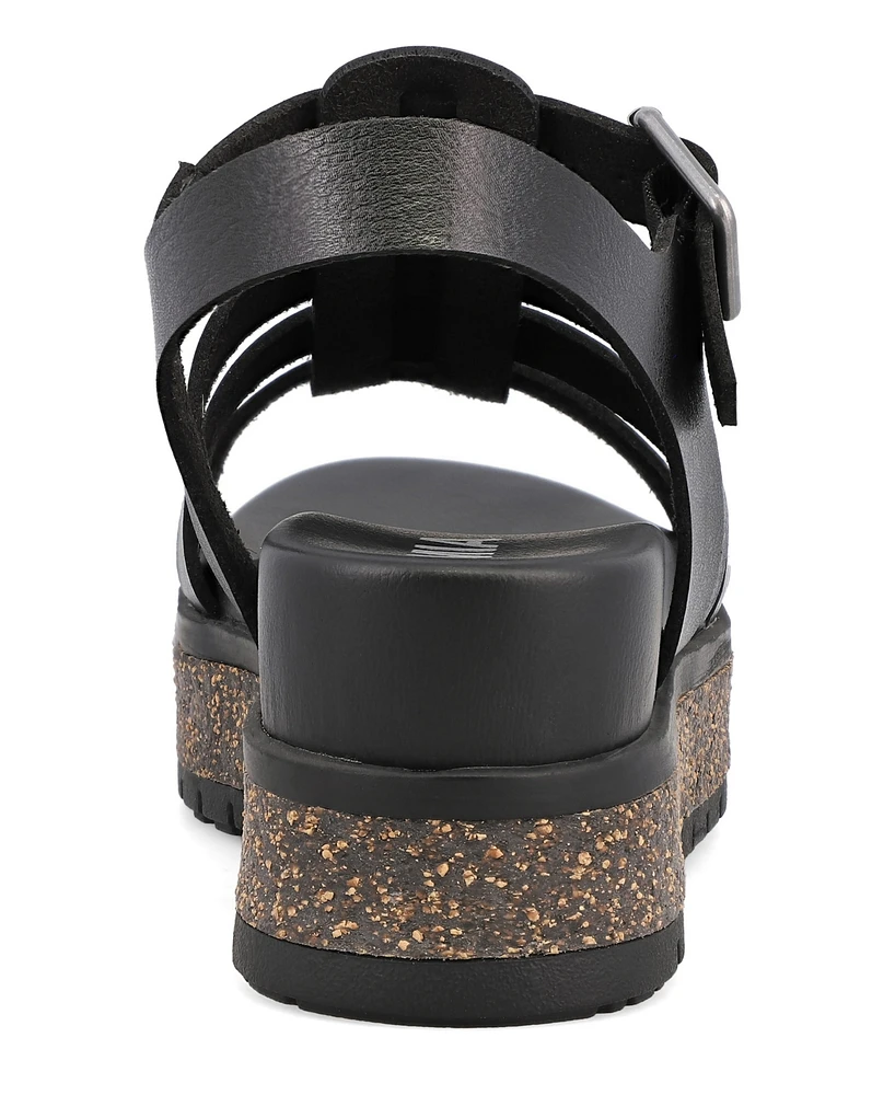 Mia Women's Kaja Fisherman Round Toe Sandals