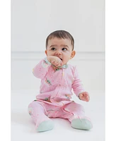 Star Wars Baby Girls 2 Pack Zip Up Sleep N' Play Coveralls