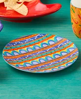 Certified International Caliente Salad Plates, Set of 6, Service for 6