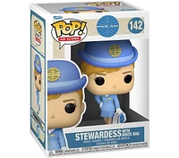 Pan Am Funko Pop Ad Icons Vinyl Figure | Stewardess with White Bag