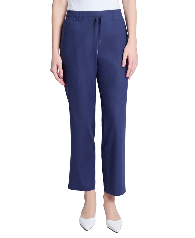 Jones New York Women's Pull-On Wide-Leg Pants