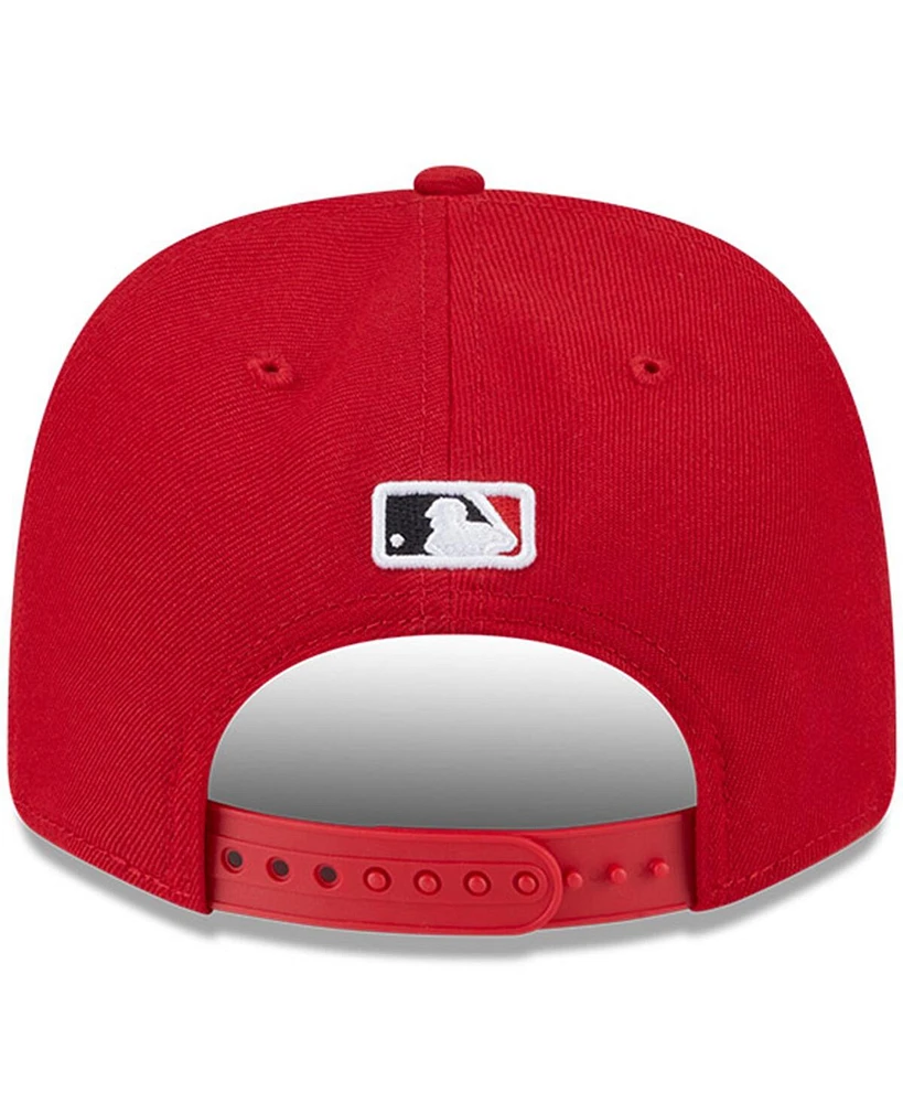 New Era Men's Red Cincinnati Reds Player Replica 9SEVENTY Adjustable Hat