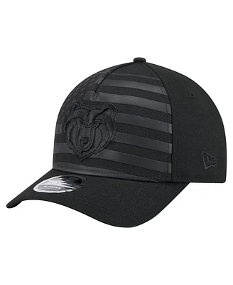 New Era Men's Black Memphis Grizzlies Game Day Flag A-Frame 9FORTY Adjustable Hat