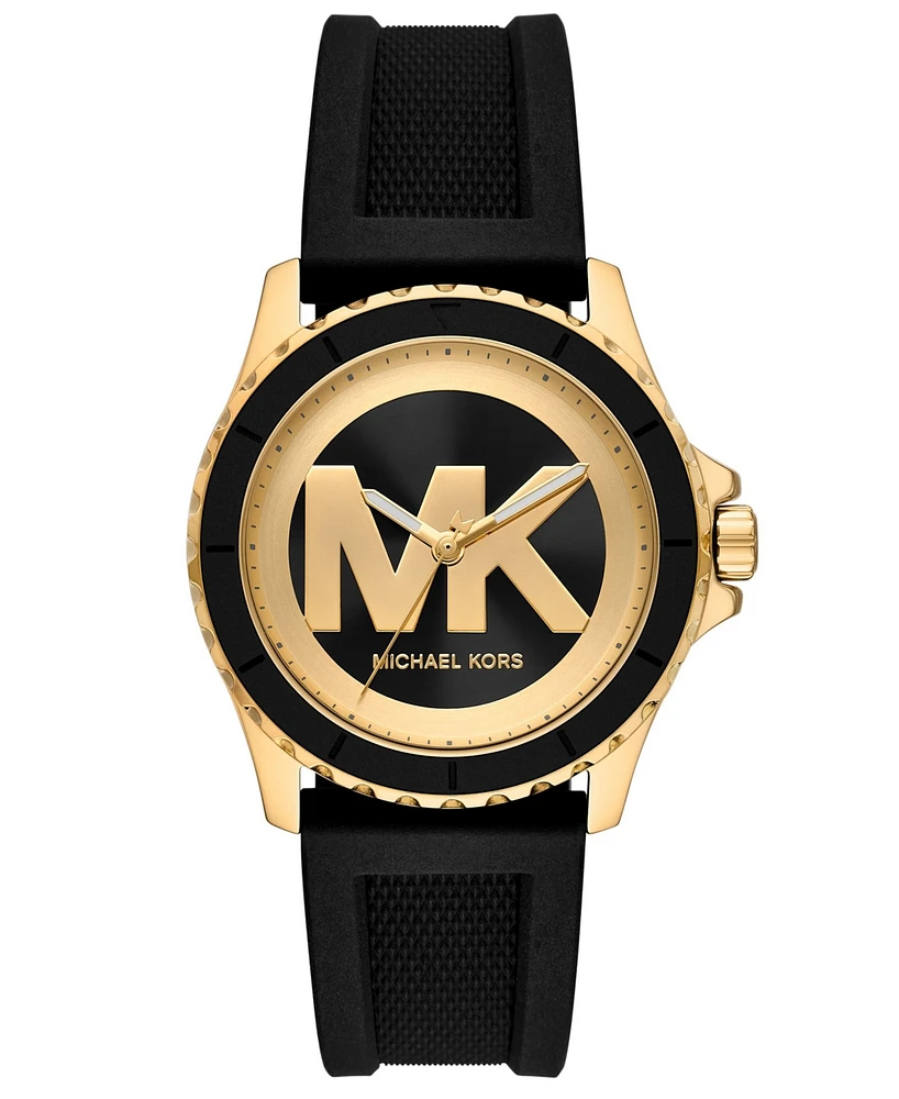 Michael Kors Women's Everest Three-Hand Silicone Watch