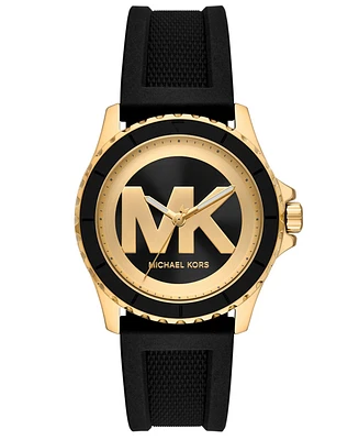 Michael Kors Women's Everest Three-Hand Silicone Watch